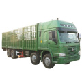 Original China Sinotruck Howo 4x2 6x4 8x4 10 12 wheeler box van cargo truck lorry price to Africa Market